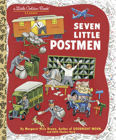 Seven Little Postmen - Little Golden Books