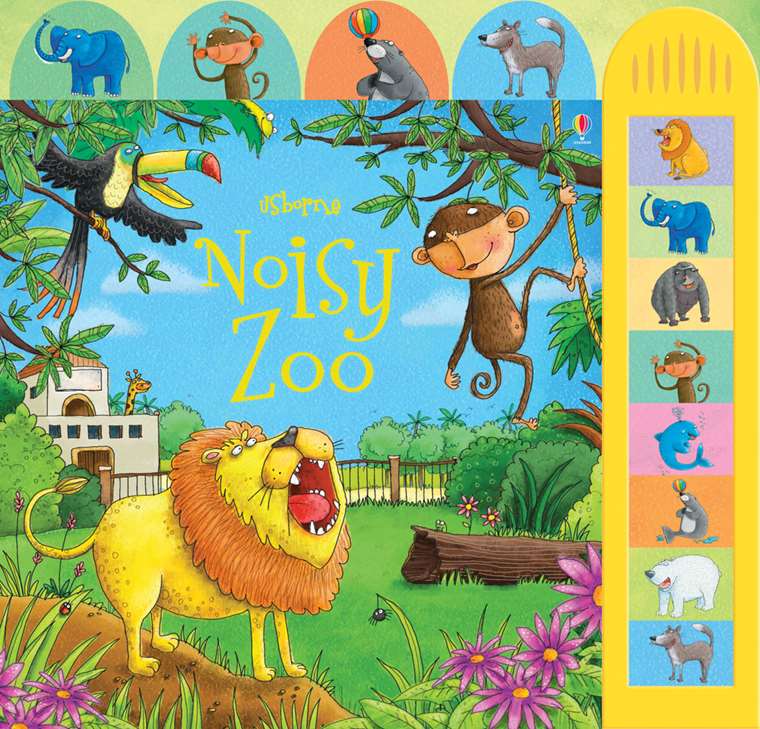 Noisy Zoo (Busy Sounds Board Book) - Usborne