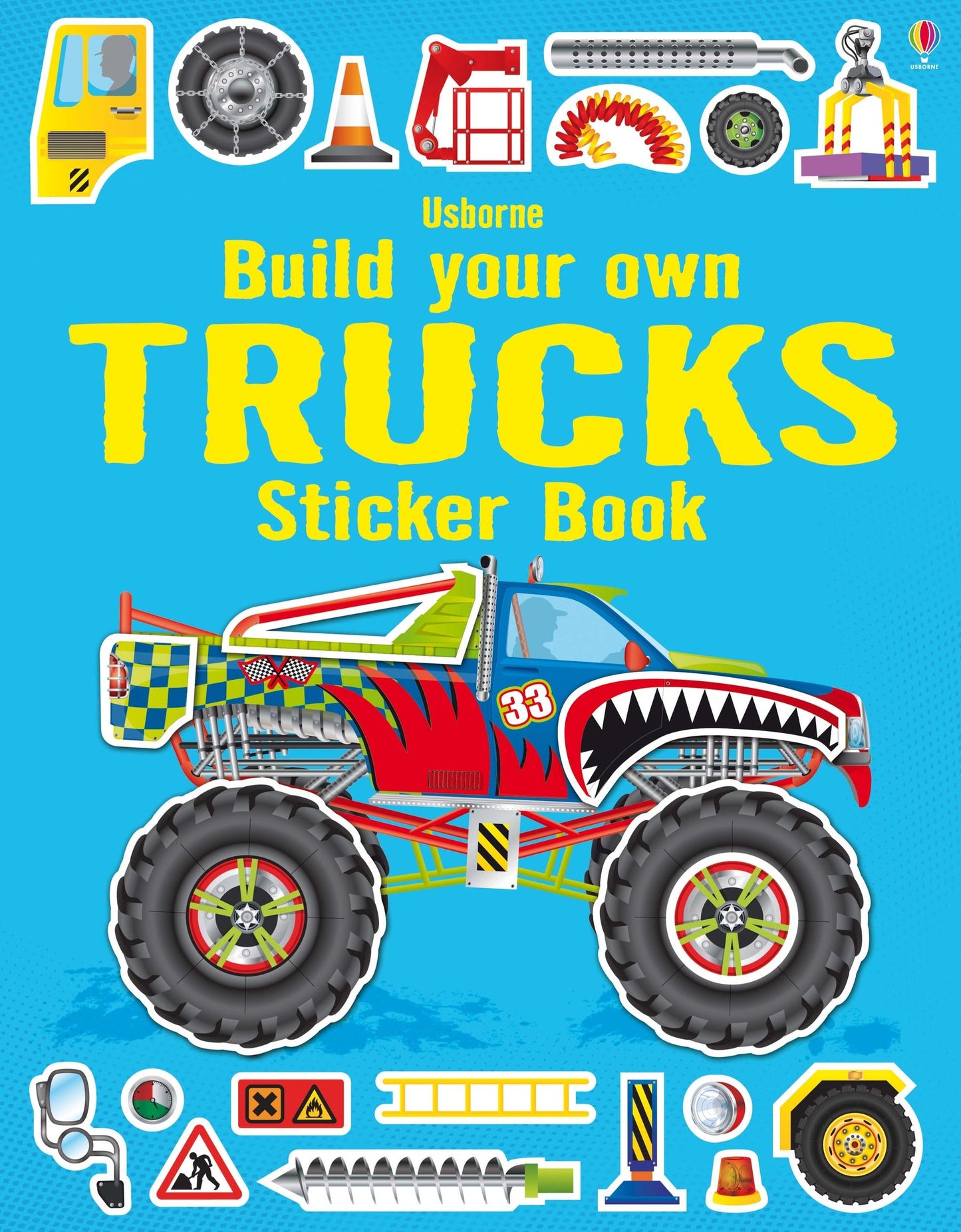Usborne Sticker Book - Build Your Own Trucks