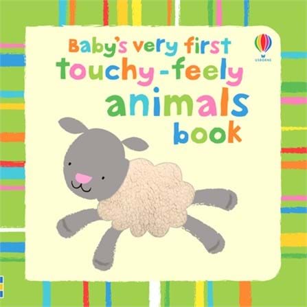 Baby's Very First Touchy-Feely Animals Book - Usborne