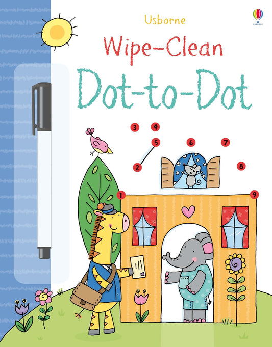 Wipe-Clean: Dot-to-Dot by Usborne
