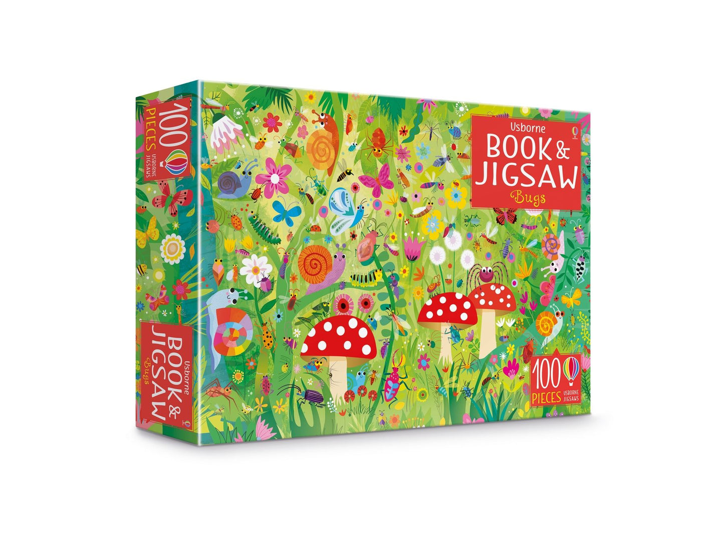 Bugs Book & Jigsaw Puzzle by Usborne
