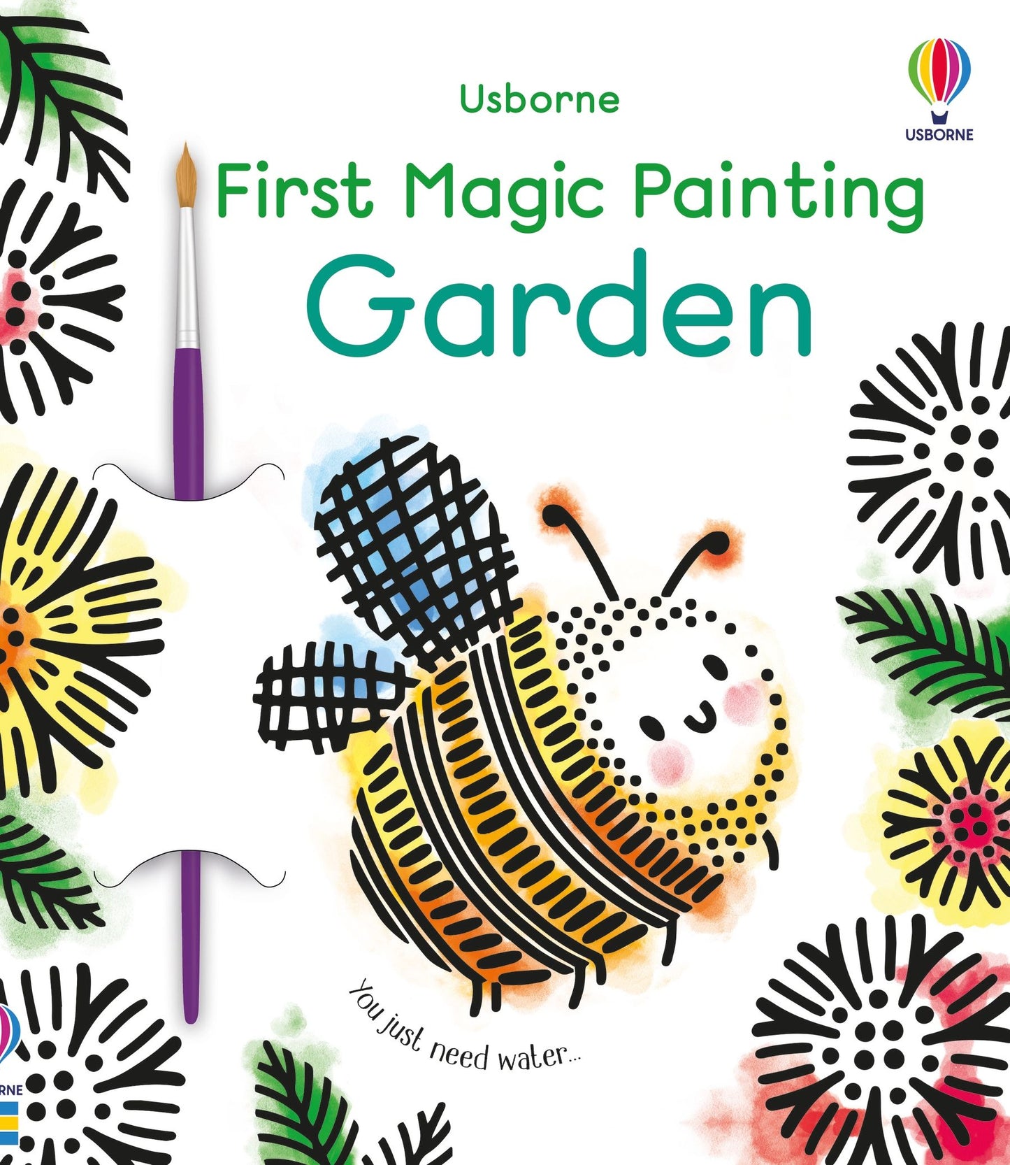 First Magic Painting Garden - Usborne