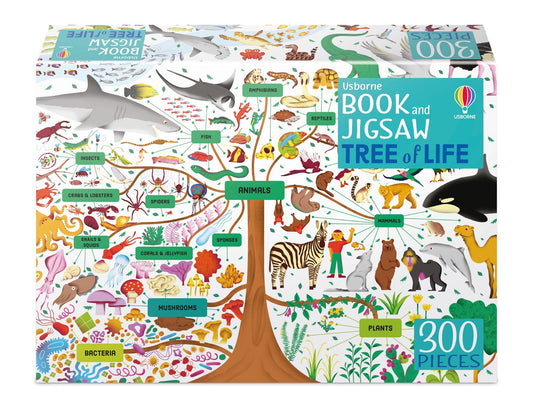 Tree of Life Book & Jigsaw Puzzle - The World (300pc) by Usborne
