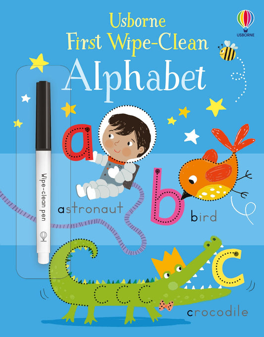 First Wipe- Clean Alphabet by Usborne