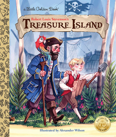Treasure Island - Little Golden Books