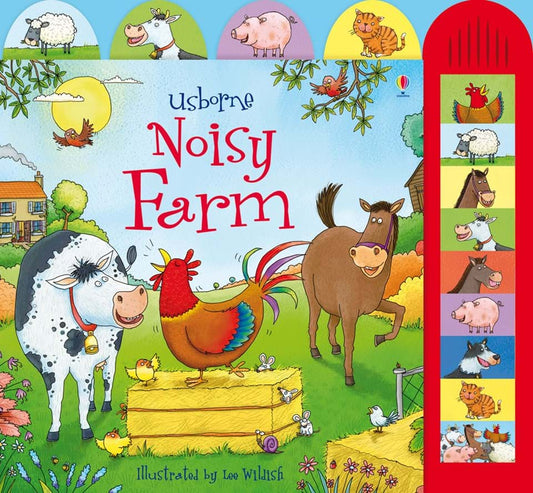 Noisy Farm (Busy Sounds Board Book) - Usborne