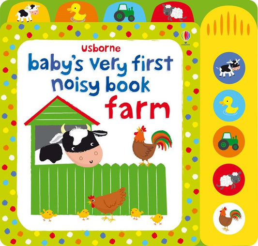 Baby's Very First Noisy Book: Farm - Usborne