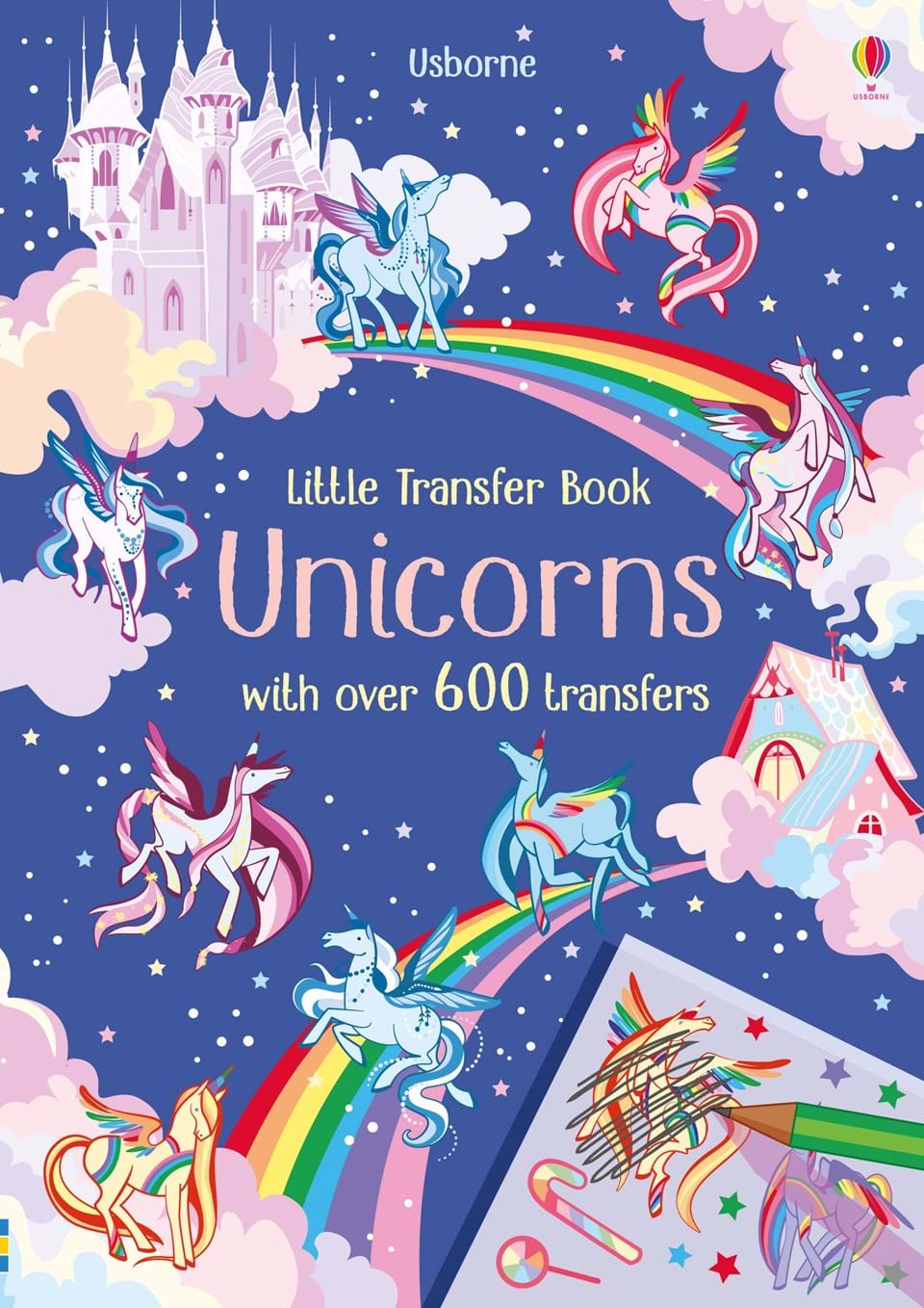 Usborne Little Transfer Book - Unicorns
