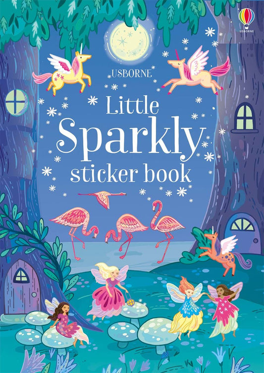 Little Sparkly Sticker Book - Usborne