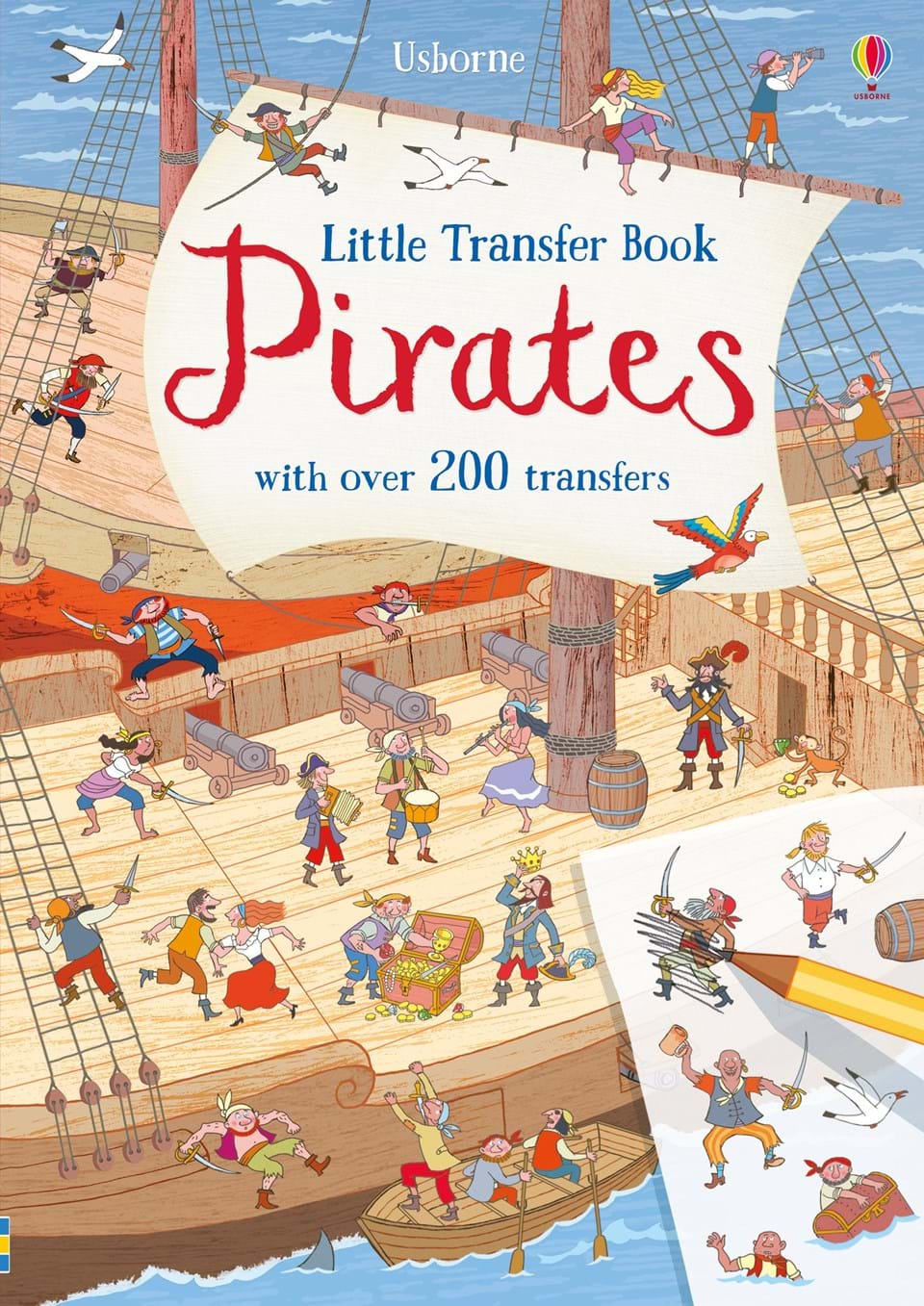 Usborne Little Transfer Book - Pirates