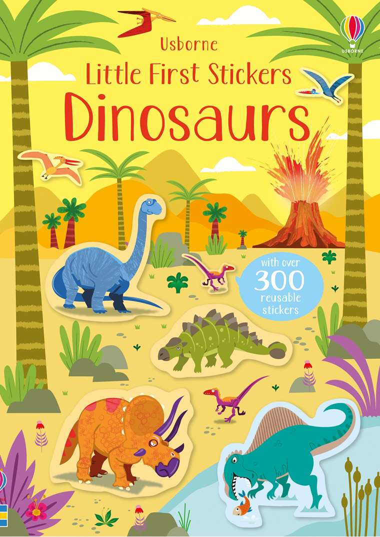 Little First Stickers: Dinosaurs - Usborne