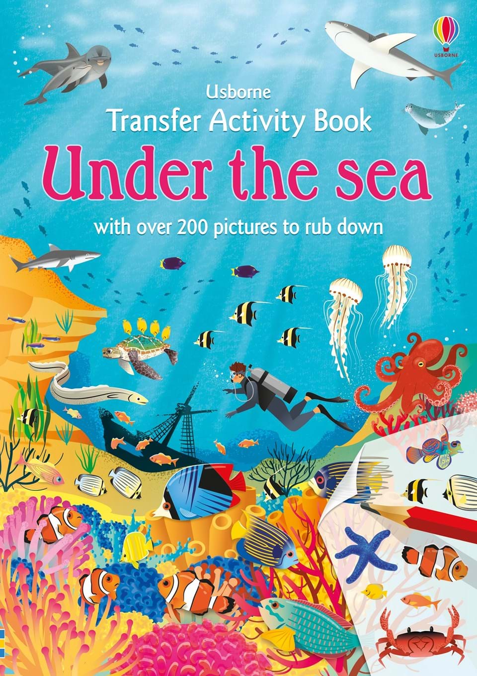 Usborne Little Transfer Book - Under the Sea