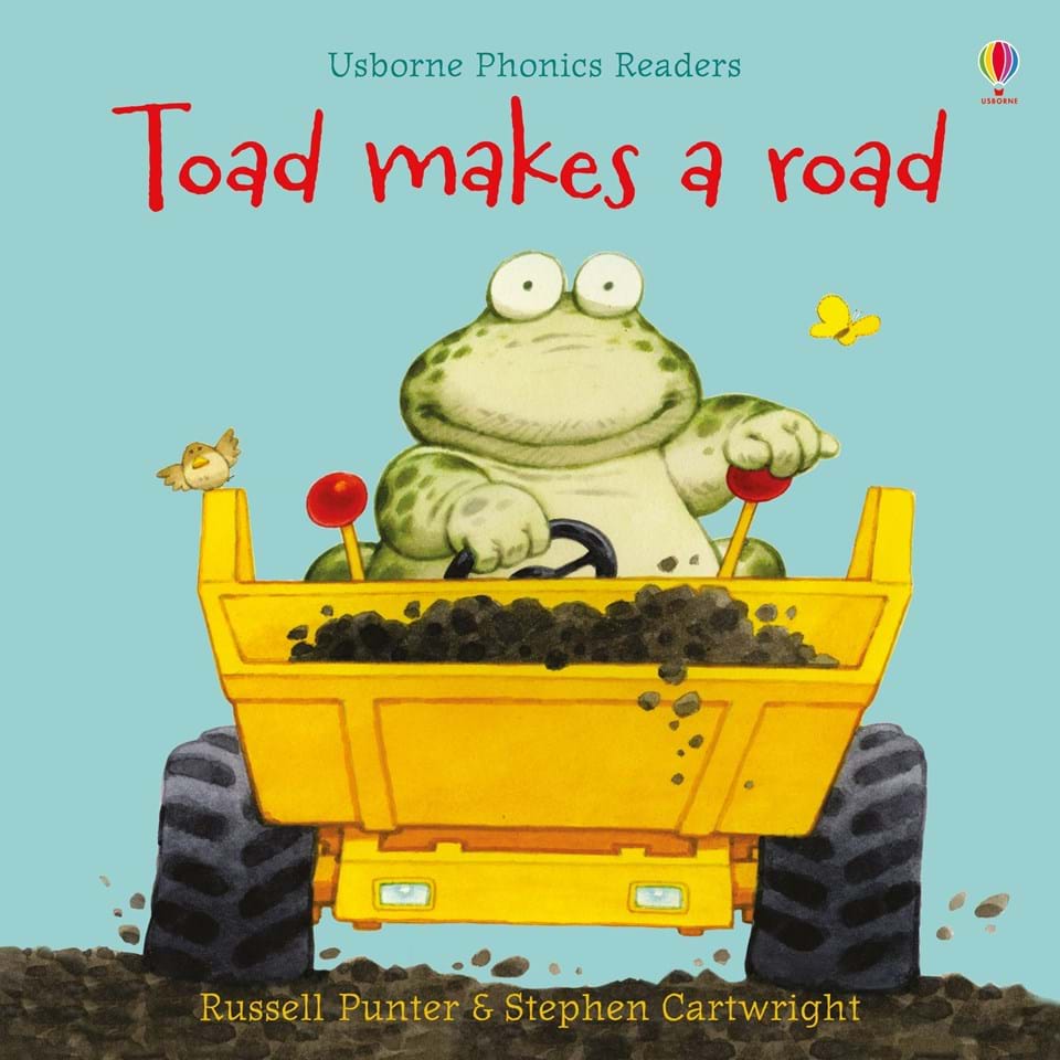 Usborne Phonics Readers - Toad Makes a Road
