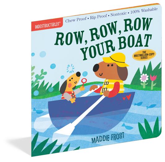 Indestructibles Books - Row, Row, Row Your Boat