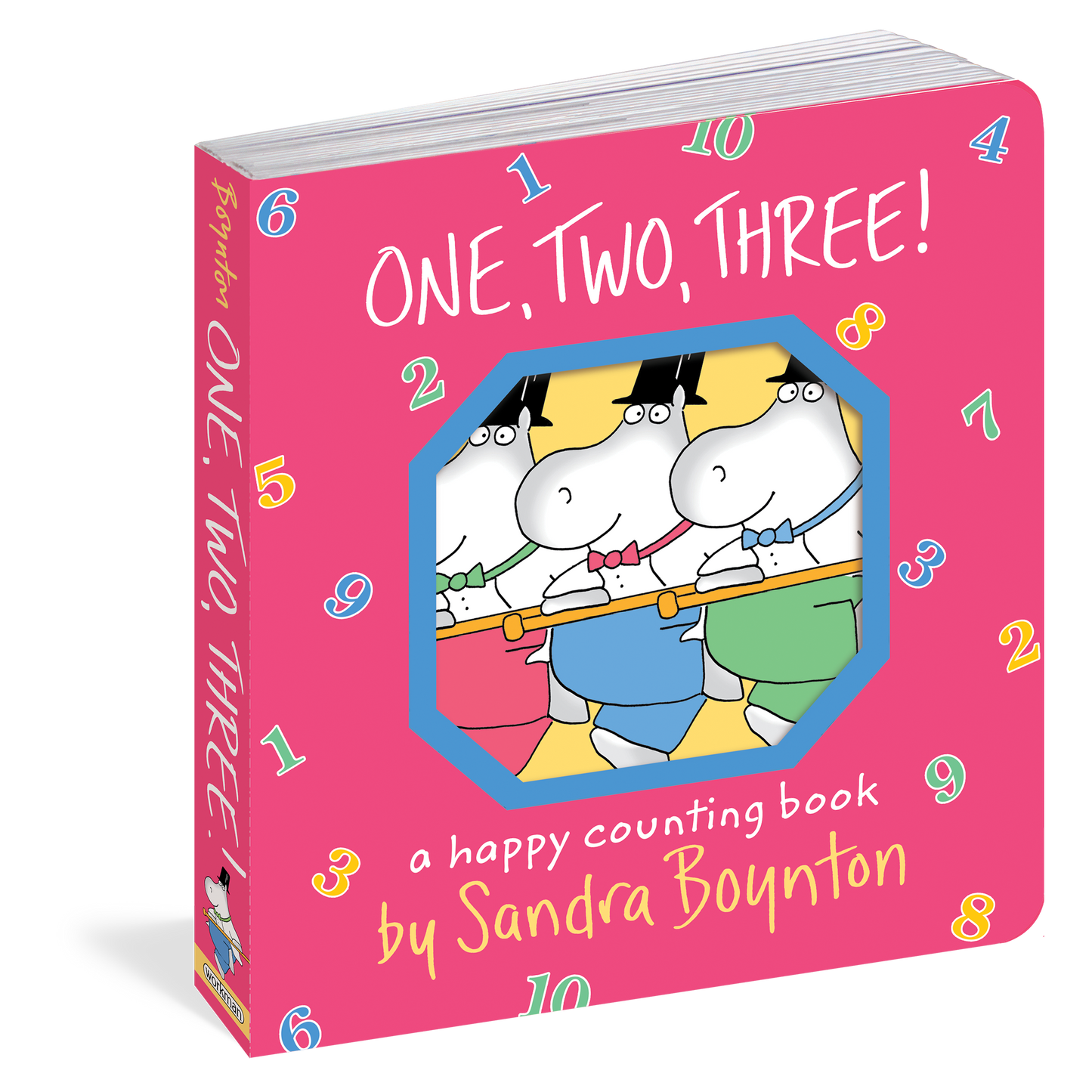 One, Two, Three! Board Book by Sandra Boynton