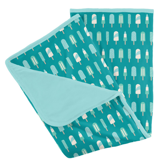 Print Stroller Blanket in Neptune Popsicles