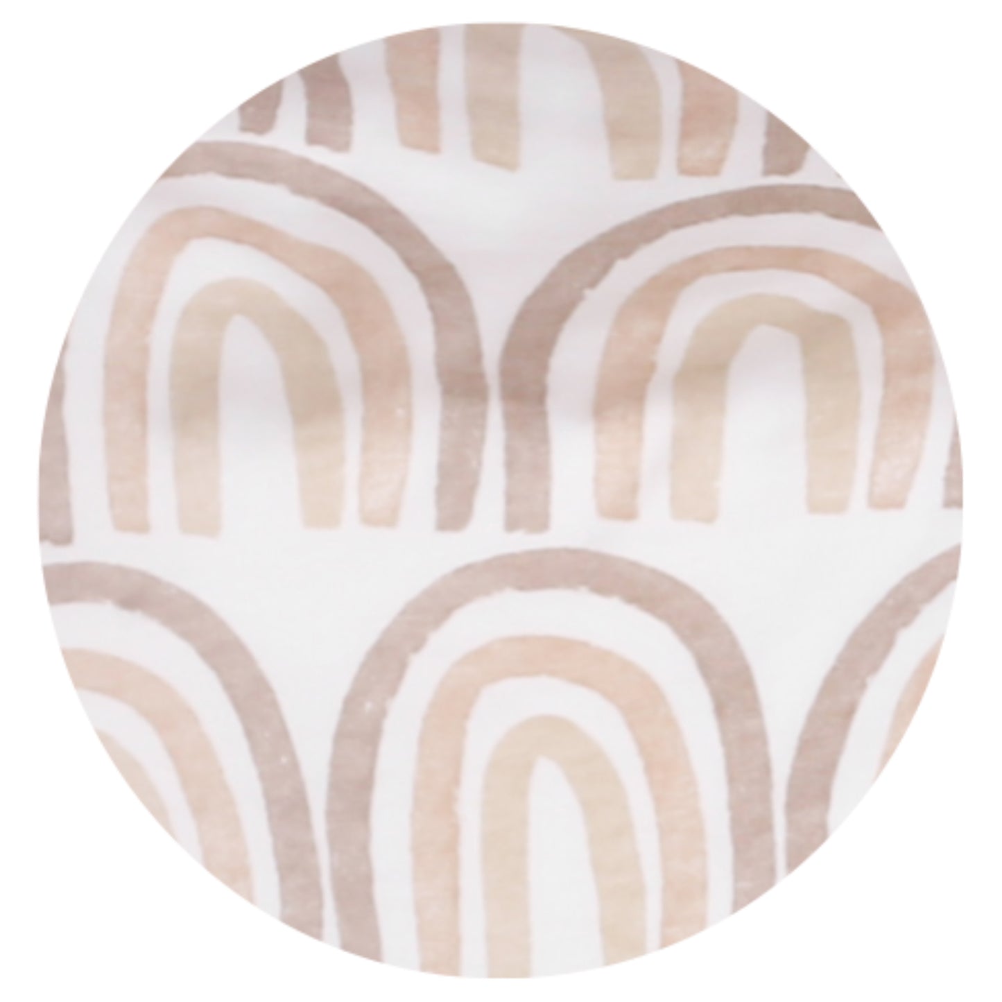 Copper Pearl Single Burp Cloth - Bliss