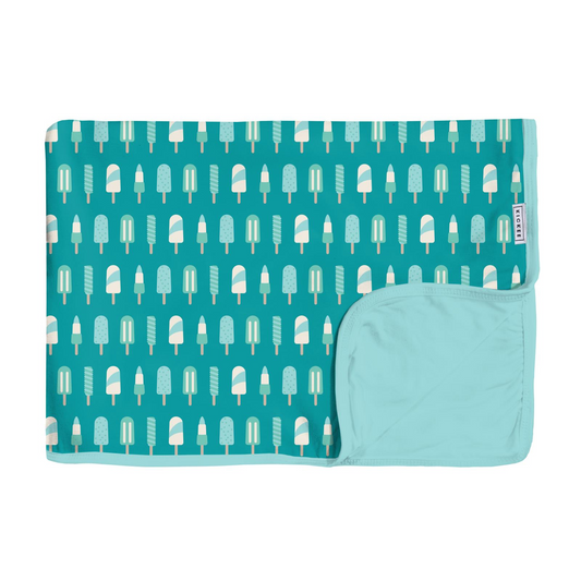 Print Toddler Blanket in Neptune Popsicles