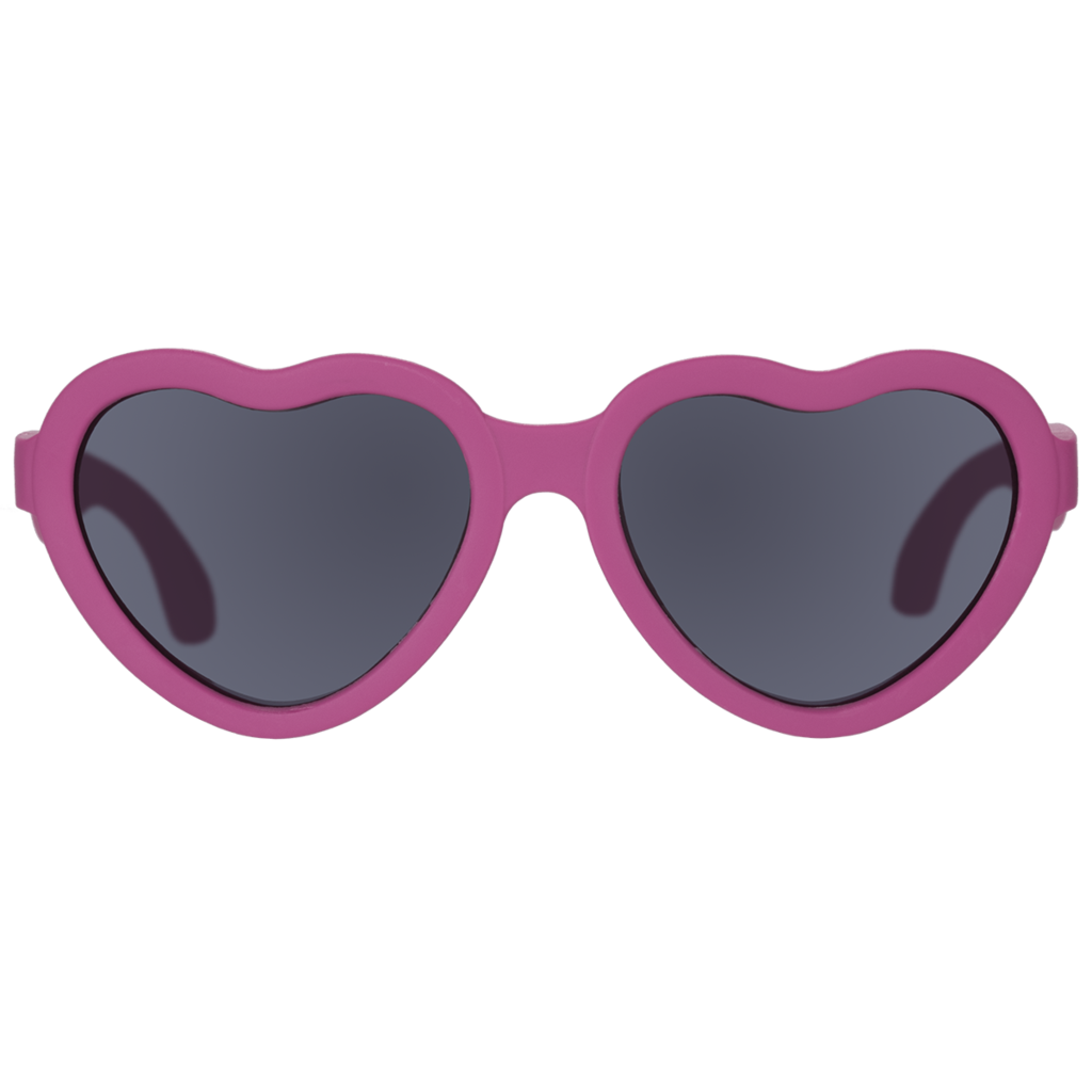 Hot Pink - Heart Shaped Sunglasses