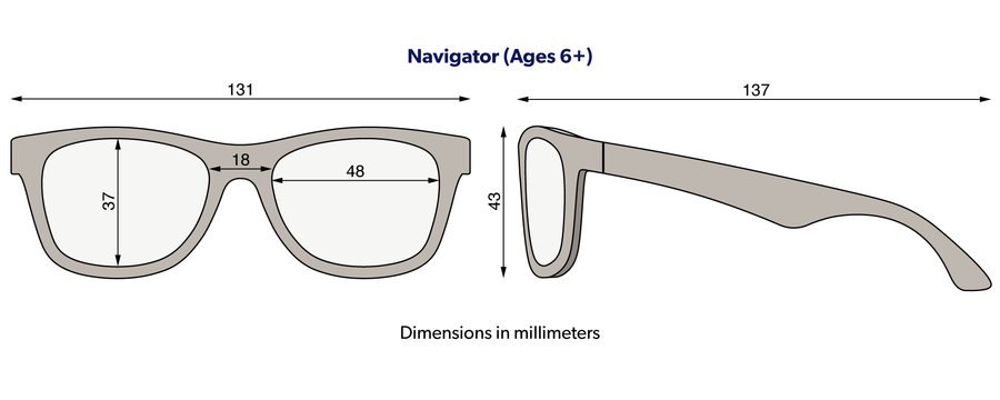 A Little Lilac Navigator Sunglasses