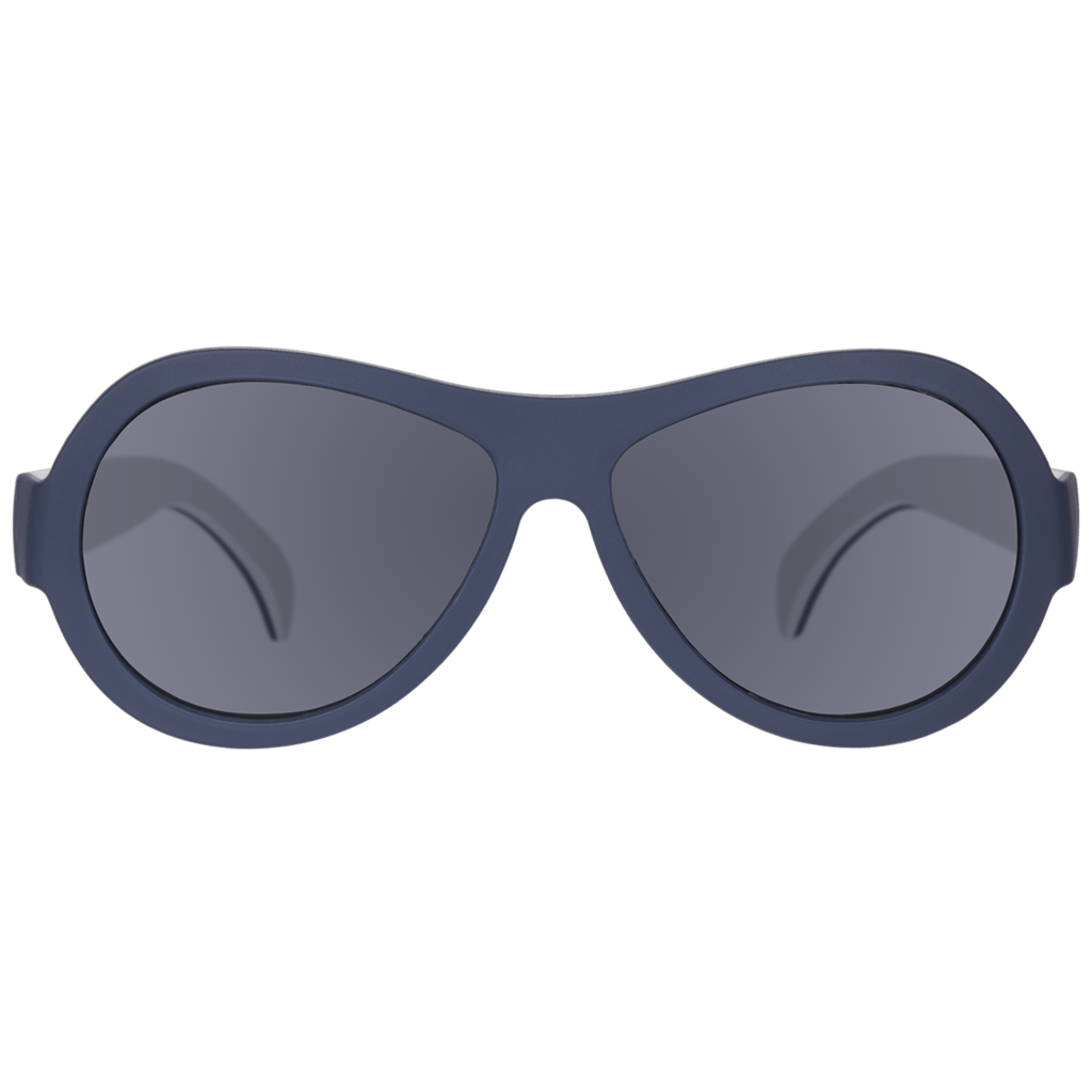Nautical Navy - Two Tone Aviator Sunglasses