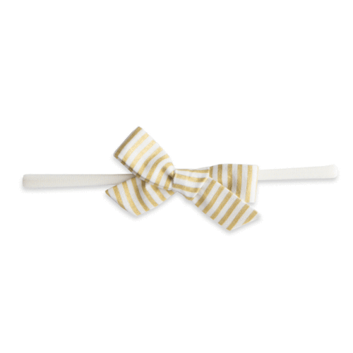 Cotton Bow Skinny - Gold