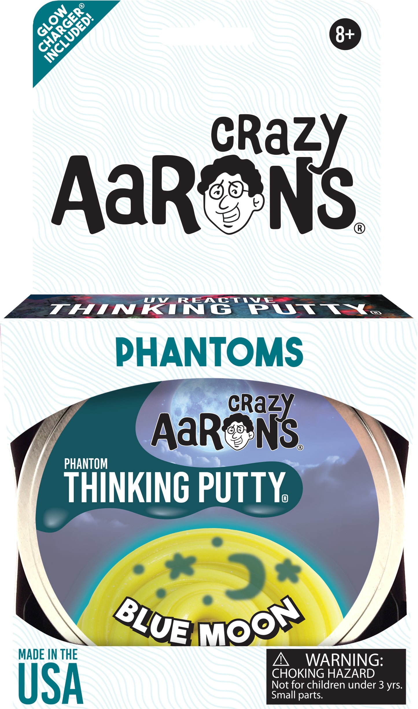Crazy Aaron's Phantom Thinking Putty - Blue Moon