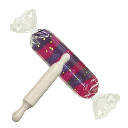 Party Streamers Glitter Roll with Mini Rolling Pin