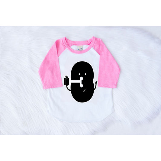 Mr. Three Birthday Shirt - Pink