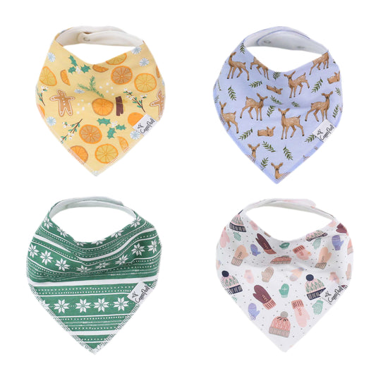 Copper Pearl Single Bandana Bibs - Cider