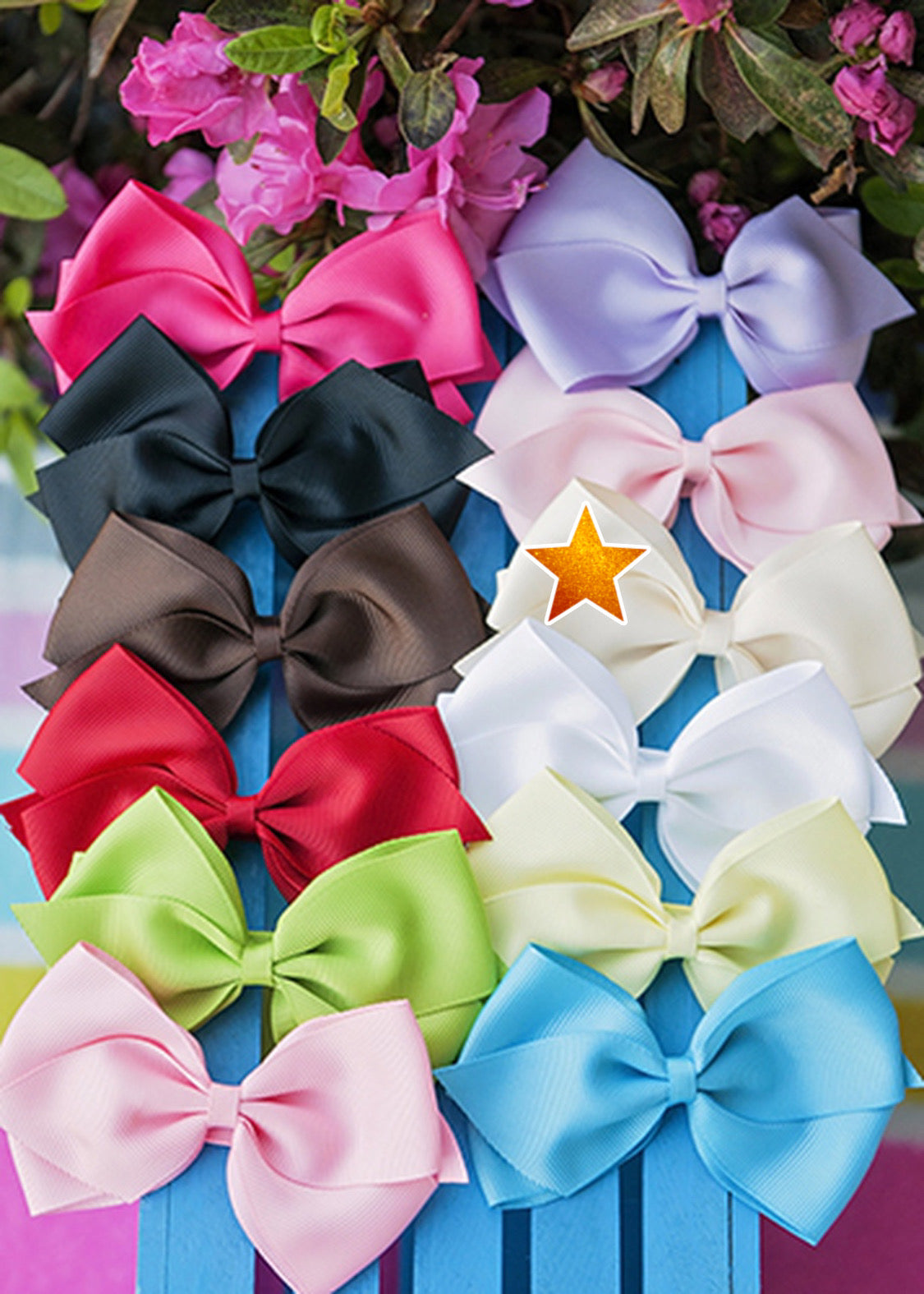 Solid Classic Boutique Hair Bow