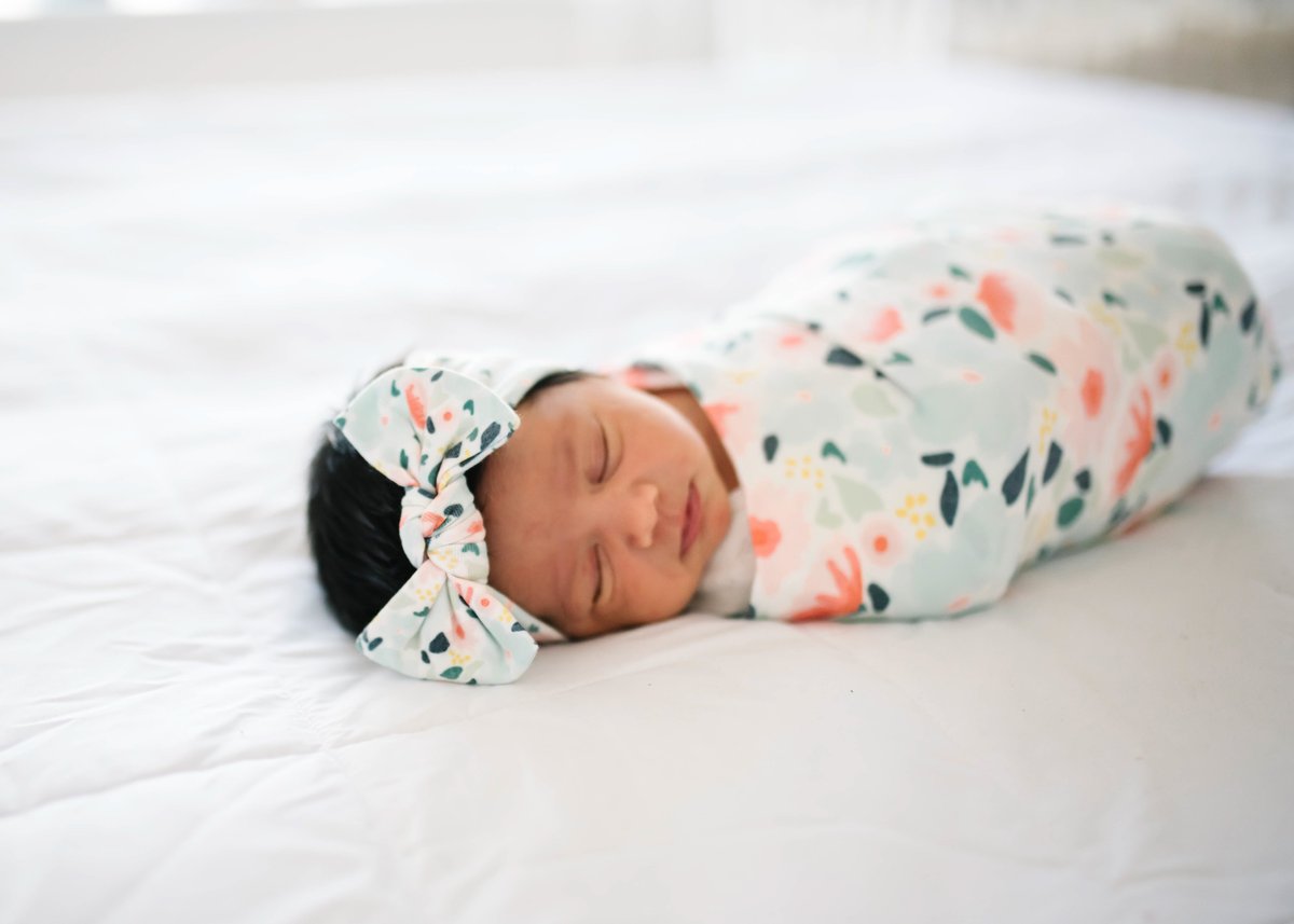 Copper Pearl Bow Headband - Leilani