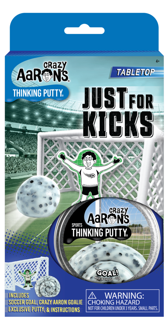 Crazy Aaron's Tabletop Sports Putty - Just 4 Kicks