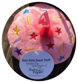 Baby Paper Cupcake Sensory Toy