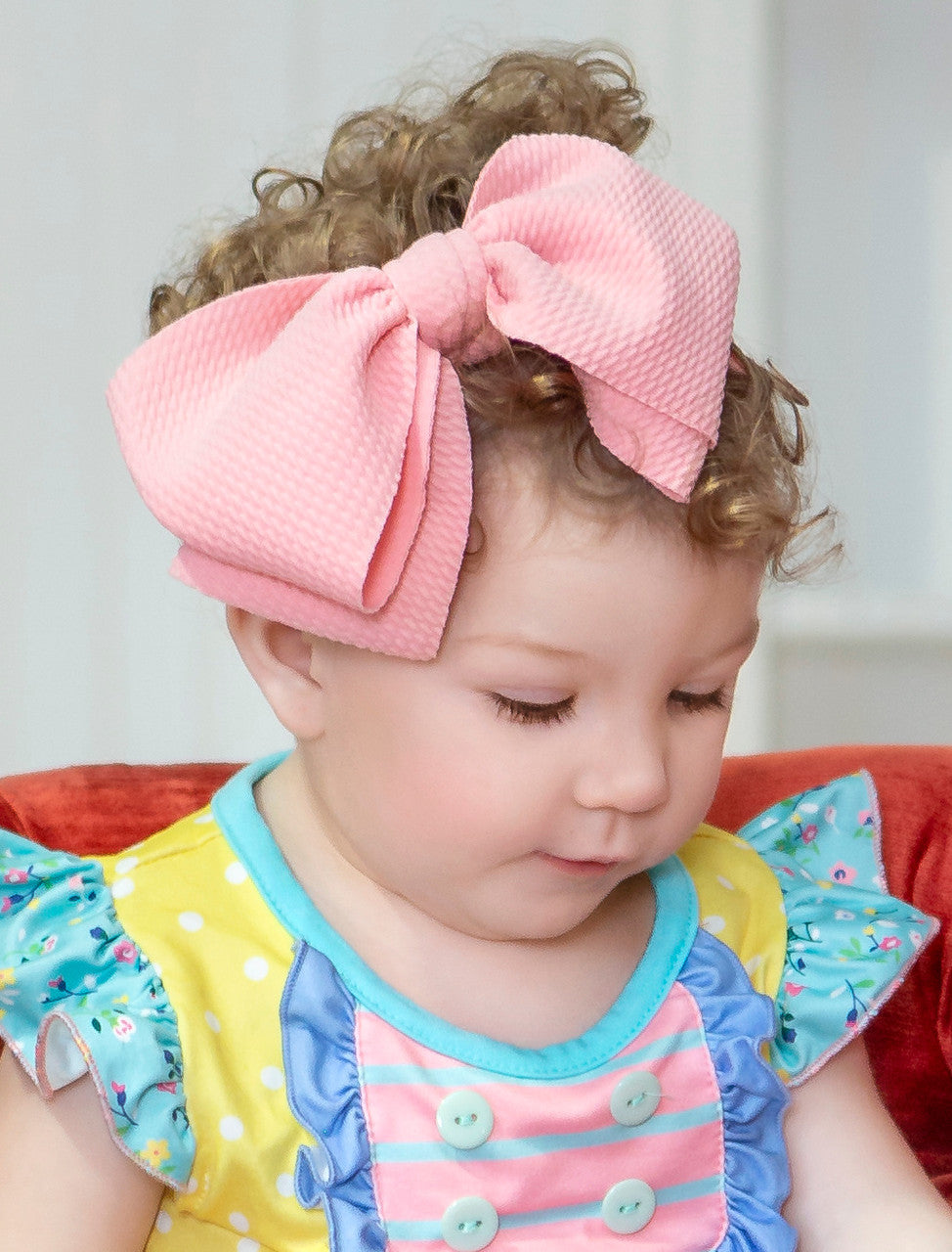 Textured Double Bow Headband
