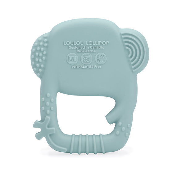 Elephant Silicone Teether - Loulou Lollipop