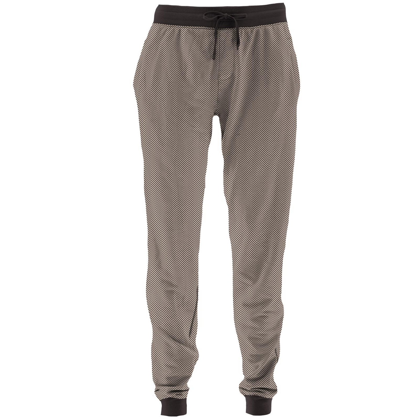 Herringbone Men's Print Fleece Joggers