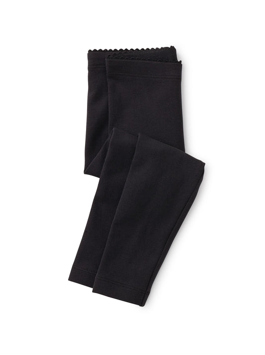 Solid Baby Leggings - Jet Black
