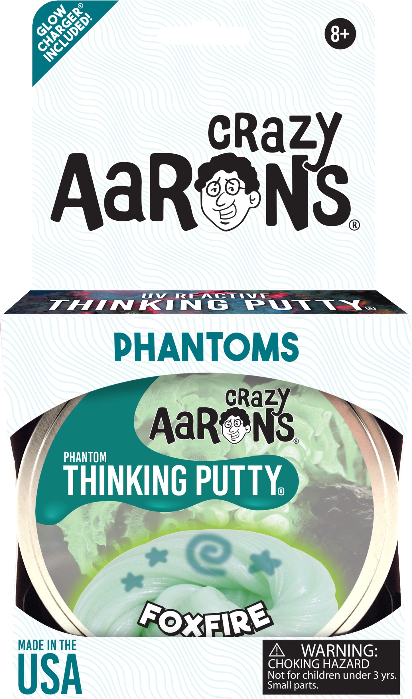 Crazy Aaron's Phantom Thinking Putty - Foxfire