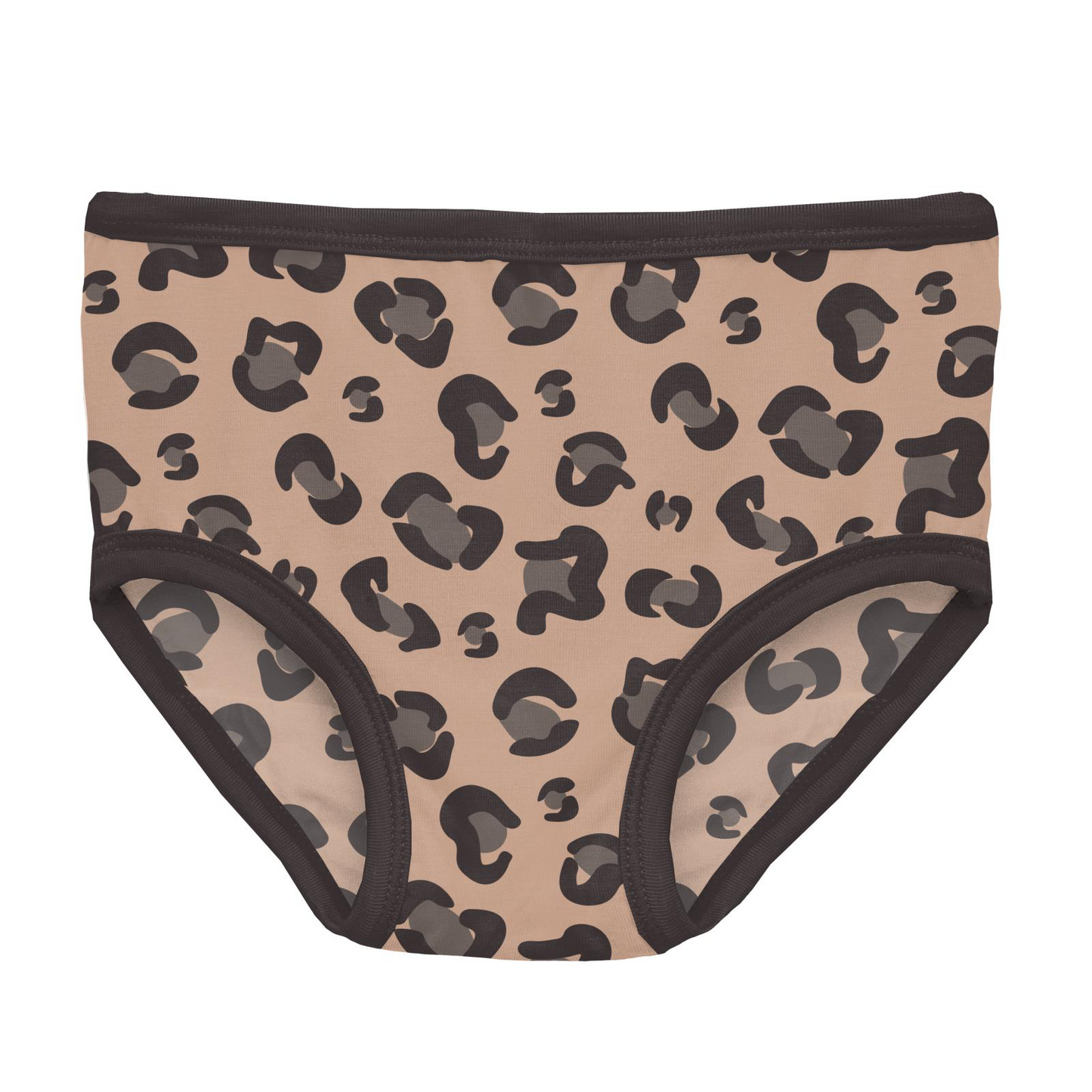 Suede Cheetah Print Girl's Underwear