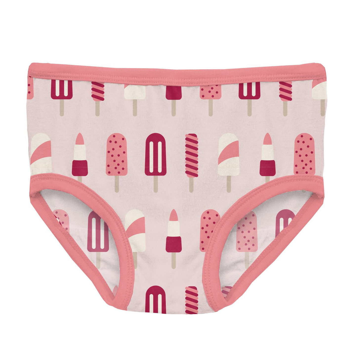 Print Girl's Underwear in Macaroon Popsicles