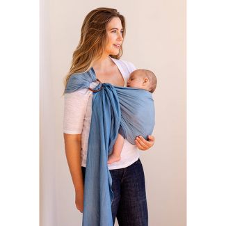MOBY Ring Sling - Double Gauze - Chambray