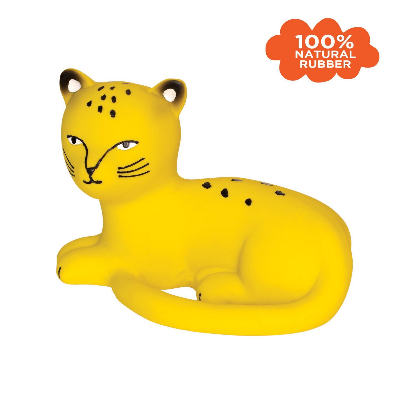Fruity Paws Rubber Teether - Langley Leopard