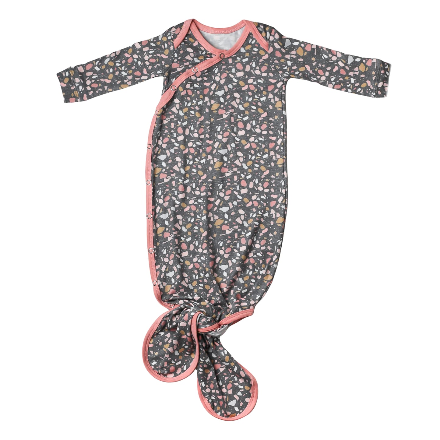 Copper Pearl Knotted Gown - Gemini
