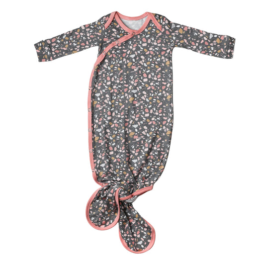 Copper Pearl Knotted Gown - Gemini