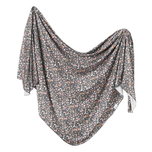 Copper Pearl Knit Swaddle Blanket - Gemini