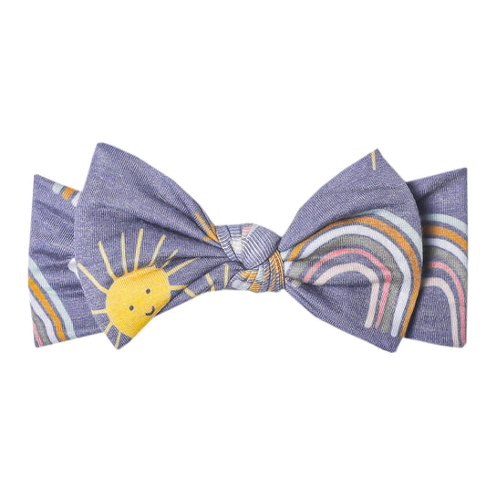 Copper Pearl Bow Headband - Hope