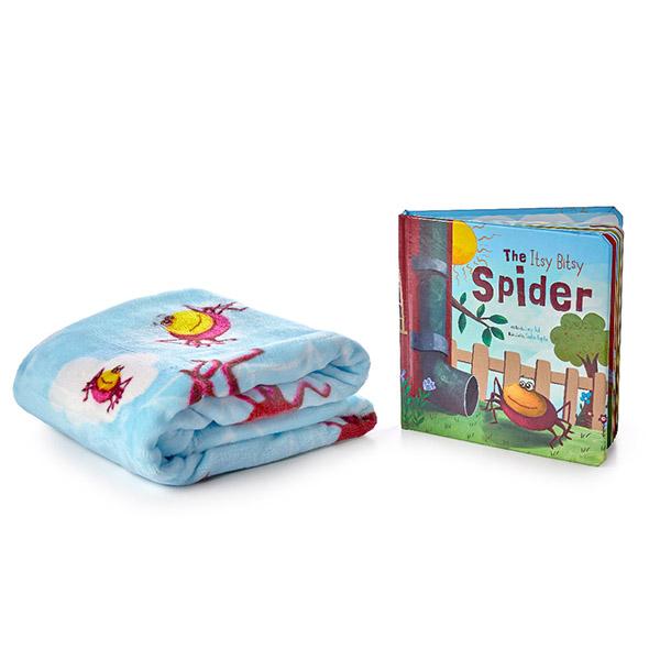 Book & Blanket Set - The Itsy Bitsy Spider