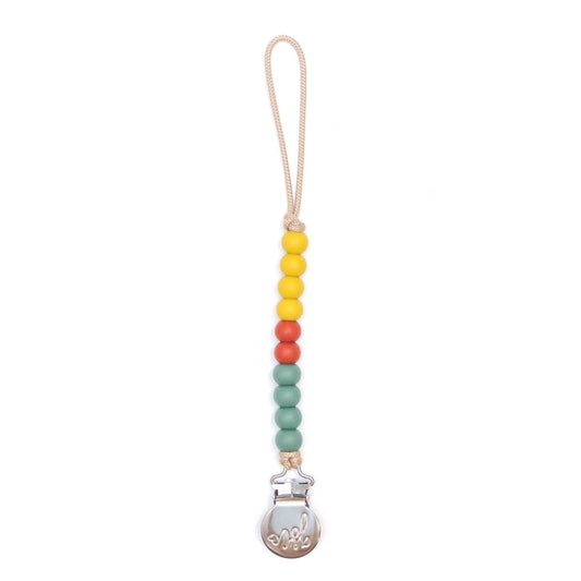 Rowan Pacifier Clip - Autumn